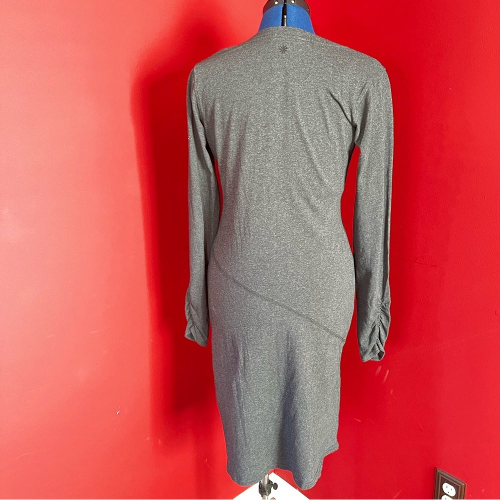 Athleta Sunburst Nectar Ruched Dress - Picture 8 of 11